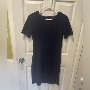 J.Crew Sheath Mini Dress, Size 6, Navy